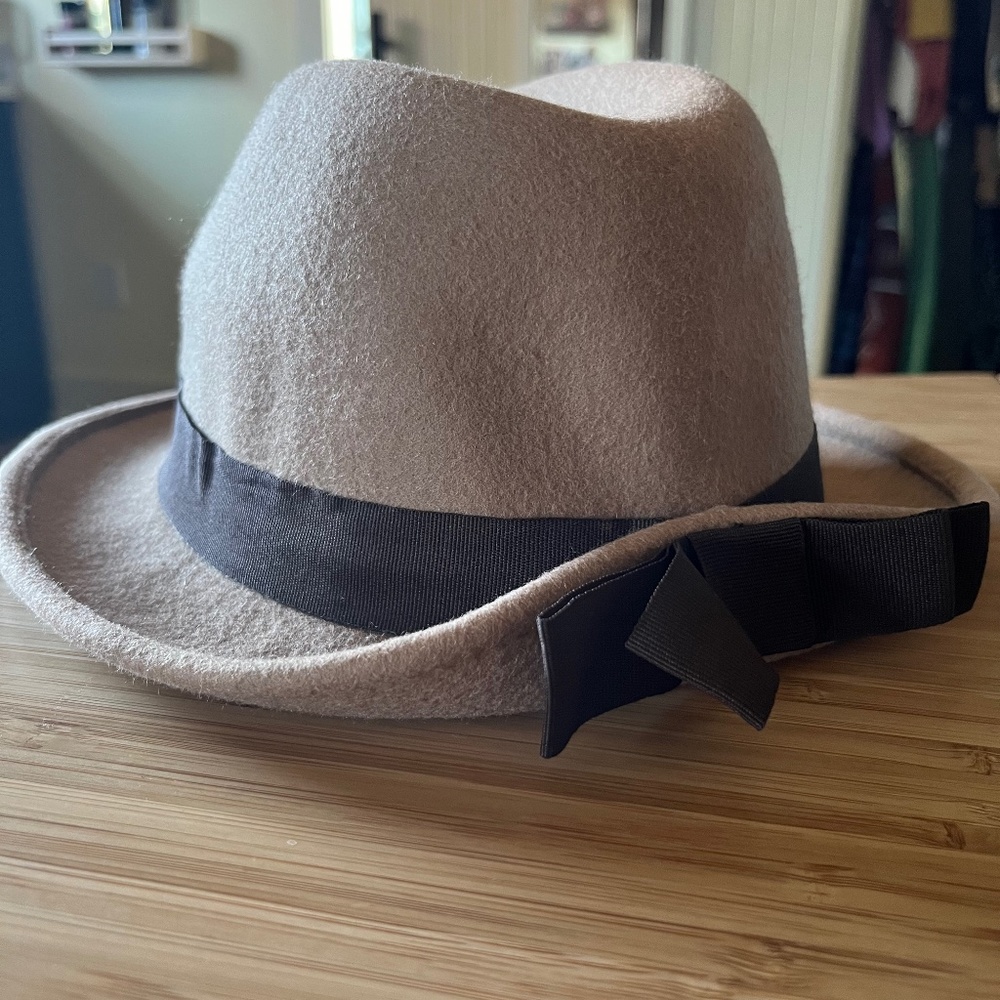 Steve Madden Wool Tan Fedora